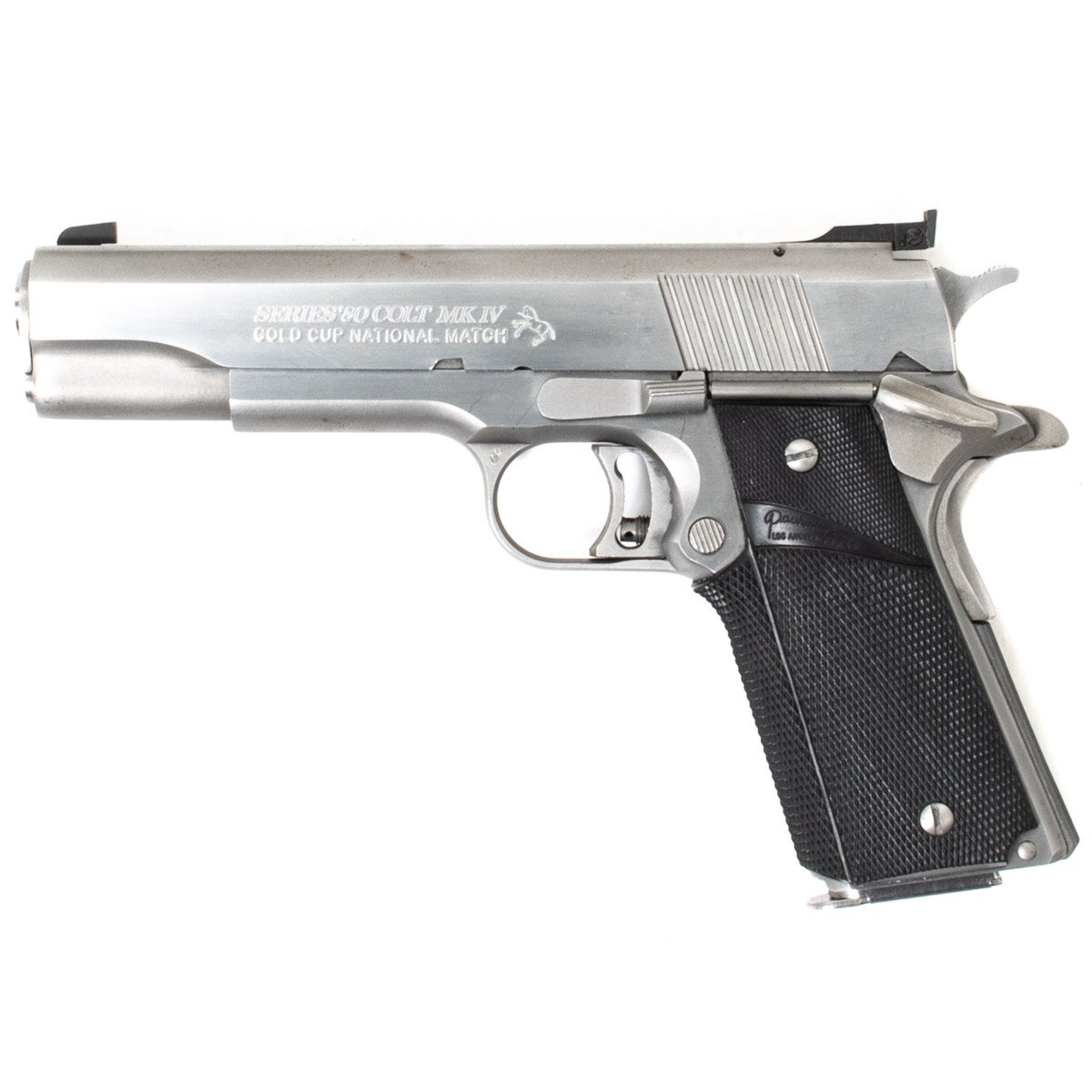 Colt Mkiv Series 80 Stainless Gold Cup National Match - For Sale